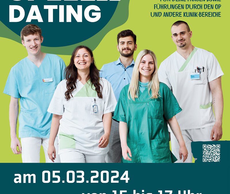 Reminder: Zweites Azubi-Speed-Dating am 5. März am Klinikum Lippe