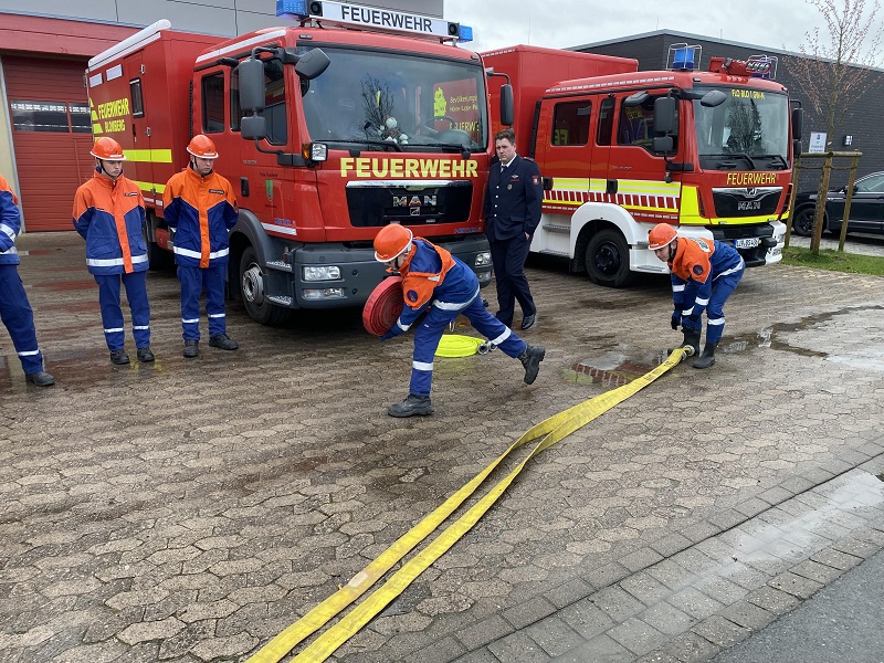 Abnahme der Jugendflamme Stufe 1 alle bestanden