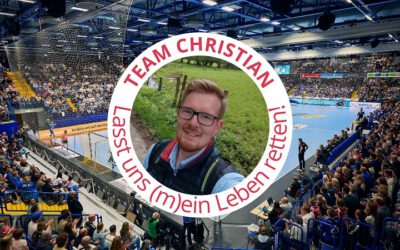 DKMS-Registrierungsaktion beim TBV-Heimspiel gegen Hannover: Christian sucht dich!