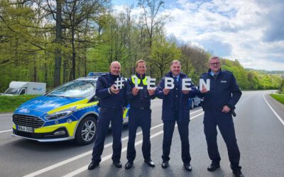 Gemeinsamer Kontrolleinsatz der Polizei Lippe und Polizei Paderborn auf der Bundesstraße 1 – Bilanz.