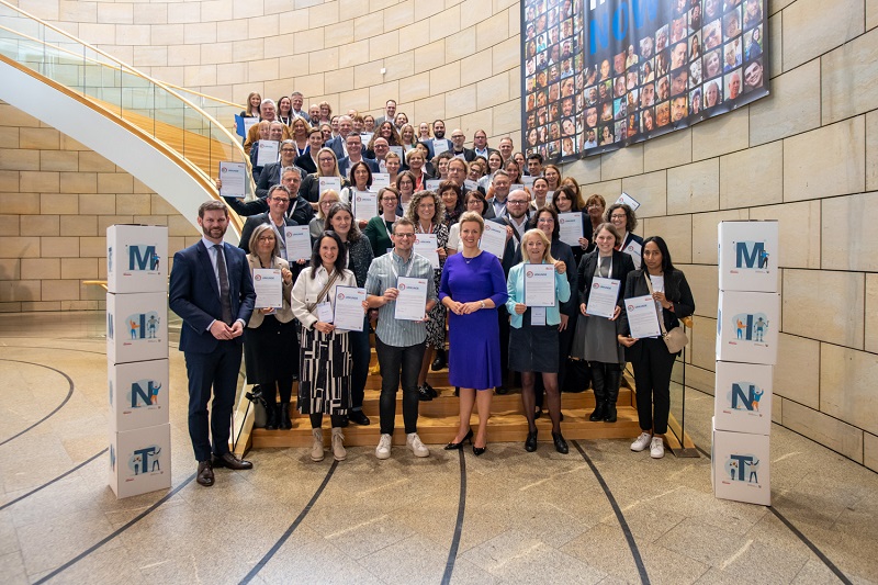 zdi-Qualitätssiegelübergabe im Landtag NRW