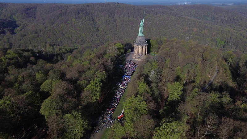 Veränderte Öffnungszeiten am Hermannsdenkmal zum Hermannslauf