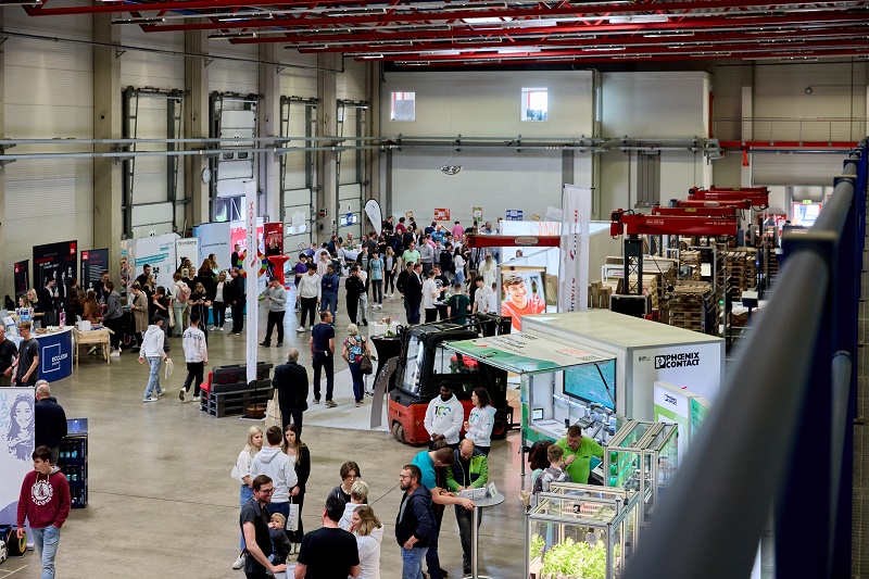 Blomberger Messe besuchen und Ausbildung praktisch testen