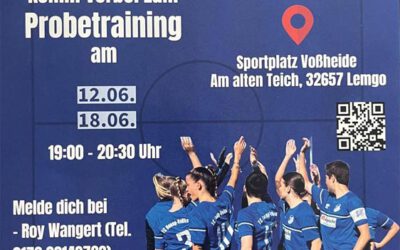 Lust auf Fußball? FC Donop Voßheide sucht Kickerinnen!