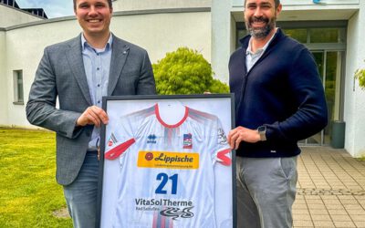 VitaSol Therme GmbH baut sein Engagement bei der HSG Blomberg-Lippe aus