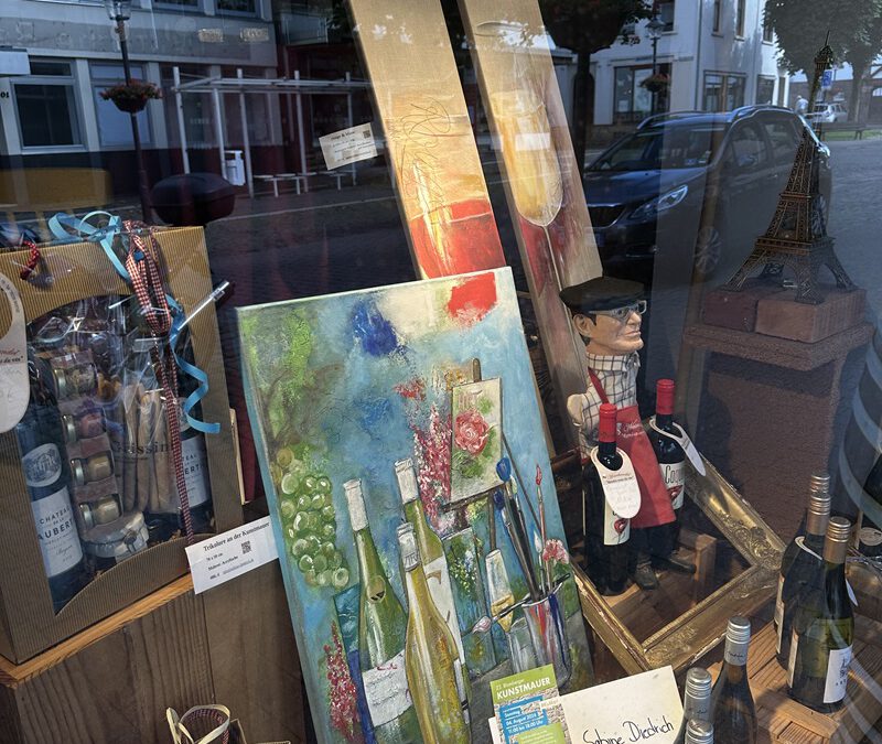 Neue Ziele beim Blomberger Stadtbummel: „Galerie im Schaufenster“