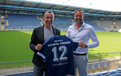 VitaSol Therme wird offizieller Partner von Arminia Bielefeld