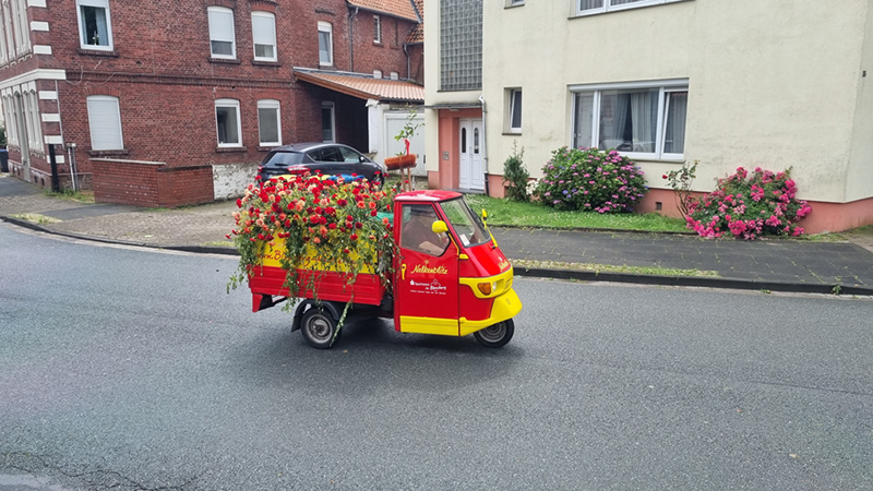 Impressionen vom Blumencorso