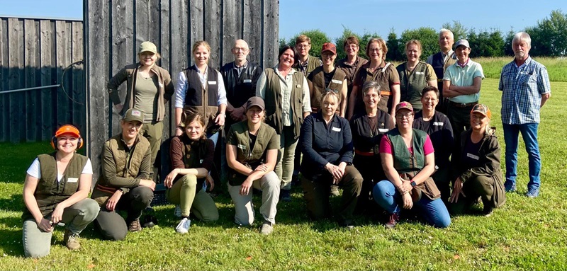 Erfolgreiches Training lippischer Jägerinnen