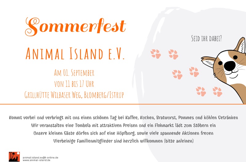 Animal Island lädt zum Sommerfest