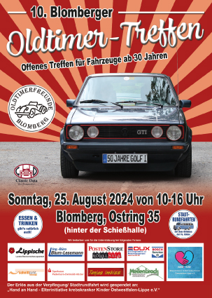 „Oldtimerfreunde Blomberg“ laden zum 10. Treffen ein