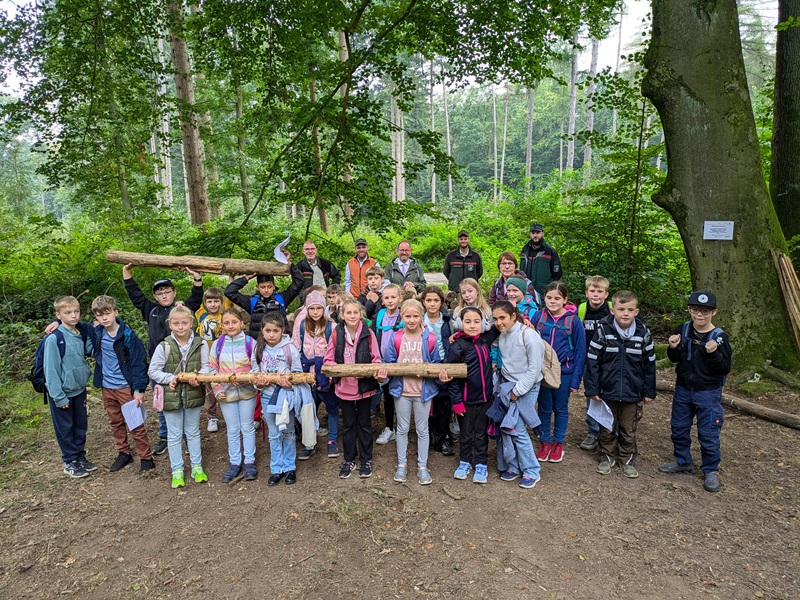 Waldjugendspiele 2024 im „Leistruper Wald“