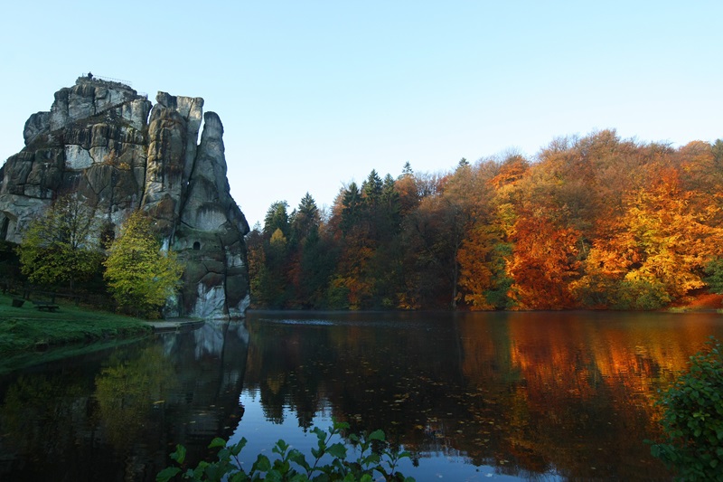 Die mystischen Externsteine aus einer neuen Perspektive