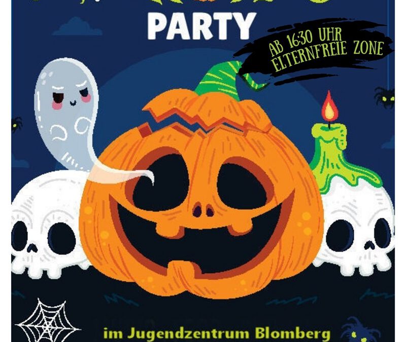 Schauriger Spaß: Halloween-Party im Jugendzentrum Blomberg