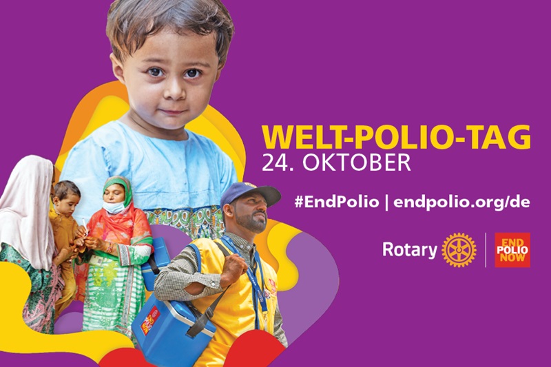 Rotary Club Detmold zum heutigen Weltpolio-Tag