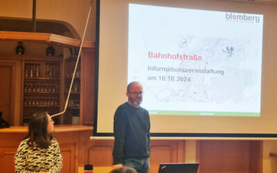 Infoevent „Bahnhofstraße“ gut besucht