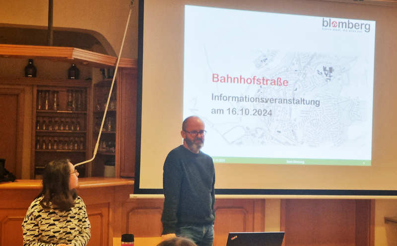 Infoevent „Bahnhofstraße“ gut besucht