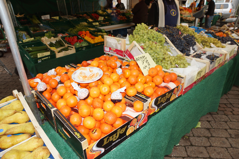 Blomberger Wochenmarkt im festlichen Glanz