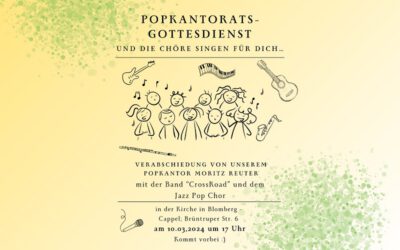 Verabschiedung und Neuanfang im Popkantorat