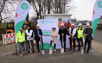 Startschuss für Glasfaserausbau in Blomberg durch Unsere Grüne Glasfaser