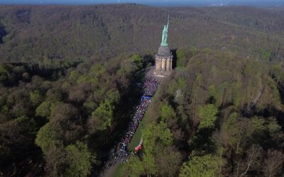 Veränderte Öffnungszeiten am Hermannsdenkmal zum Hermannslauf