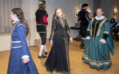 Historisches Tanzen am “Internationalen Museumstag” im Weserrenaissance-Museum Schloss Brake