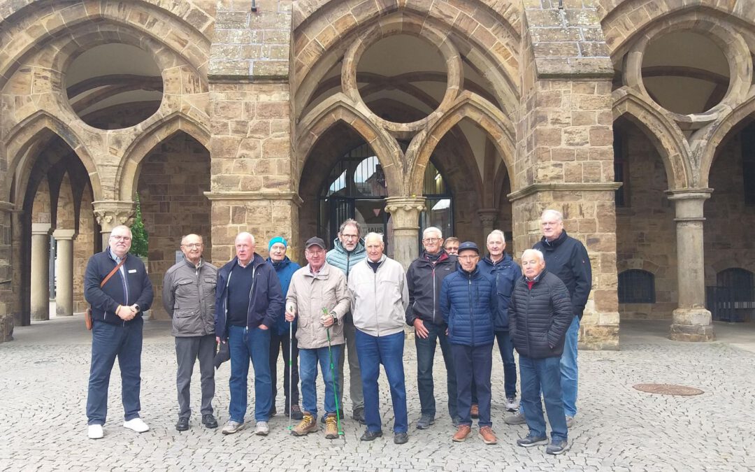 TVG-Wandergruppe on Tour in Minden und Tonnenheide