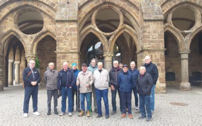 TVG-Wandergruppe on Tour in Minden und Tonnenheide