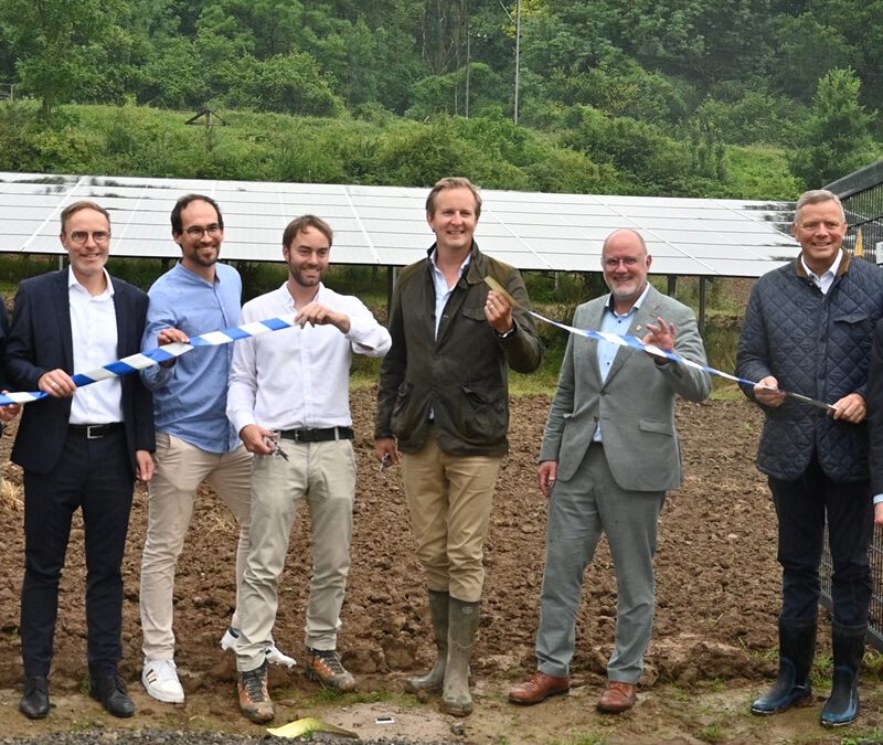 Solarpark Nieheim wird jetzt an das Stromnetz angeschlossen