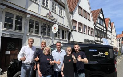 Rotary Clubs Detmold und Detmold-Blomberg sorgen weiterhin für Mobilität bei den Lippern für Lipper