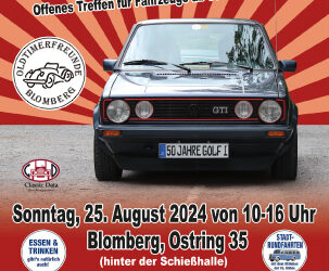 „Oldtimerfreunde Blomberg“ laden zum 10. Treffen ein