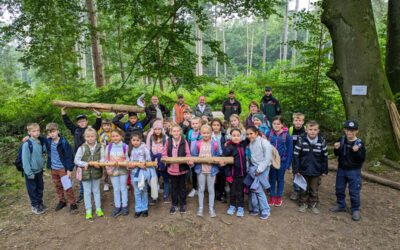 Waldjugendspiele 2024 im „Leistruper Wald“