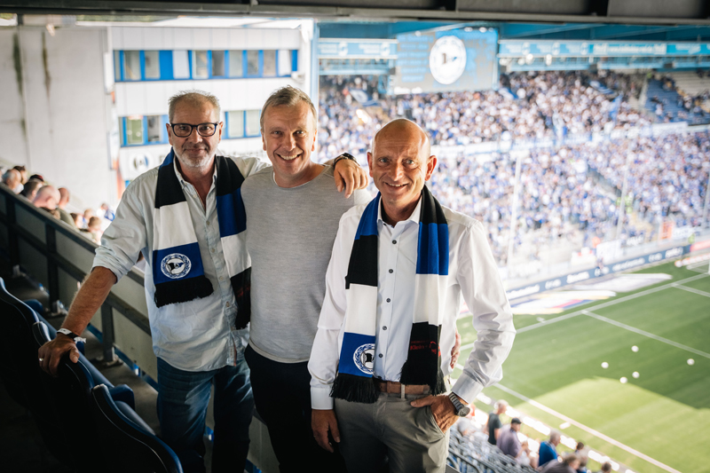 Klein + Hopfinger neuer Arminia-Partner