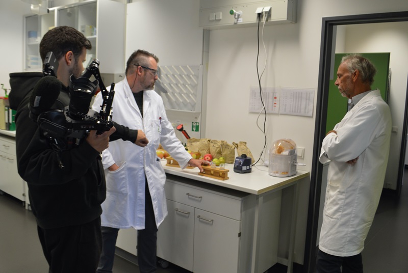 Fernsehen WDR-Servicezeit in Lemgo beim BUND Lemgo zu Besuch