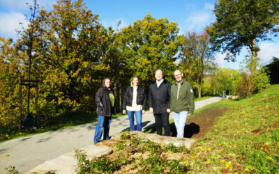 Neugestaltung des Weinbergwegs in Blomberg erfolgreich abgeschlossen