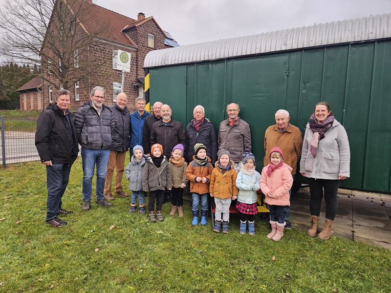 Familienzentrum Großenmarpe bedankt sich herzlich beim Mobilen Rentner-Team (MRT)