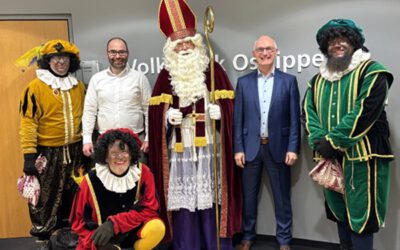 Weihnachtsstimmung in der Volksbank Ostlippe eG