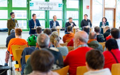 Diskussion mit Bundestagskandidaten bei eeWerk in Lemgo