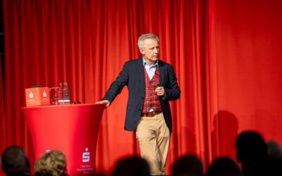 Veranstaltung „Konjunktur & Kabarett“ in der Spakasse