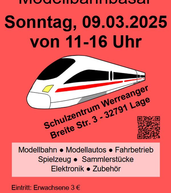 89. Modellbahn-Basar in Lage – seit Jahrzehnten der Klassiker in der Szene