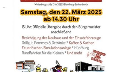 Einweihung Gerätehaus Eschenbruch