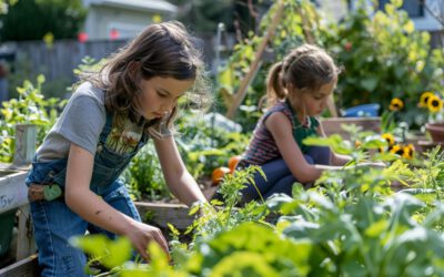 Lernen mit den Händen in der Erde: Umweltstiftung Lippe fördert Schulgärten