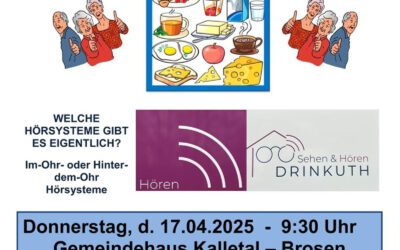 Ankündigungstext Österliches Frühstück des Seniorenbeirates Kalletal