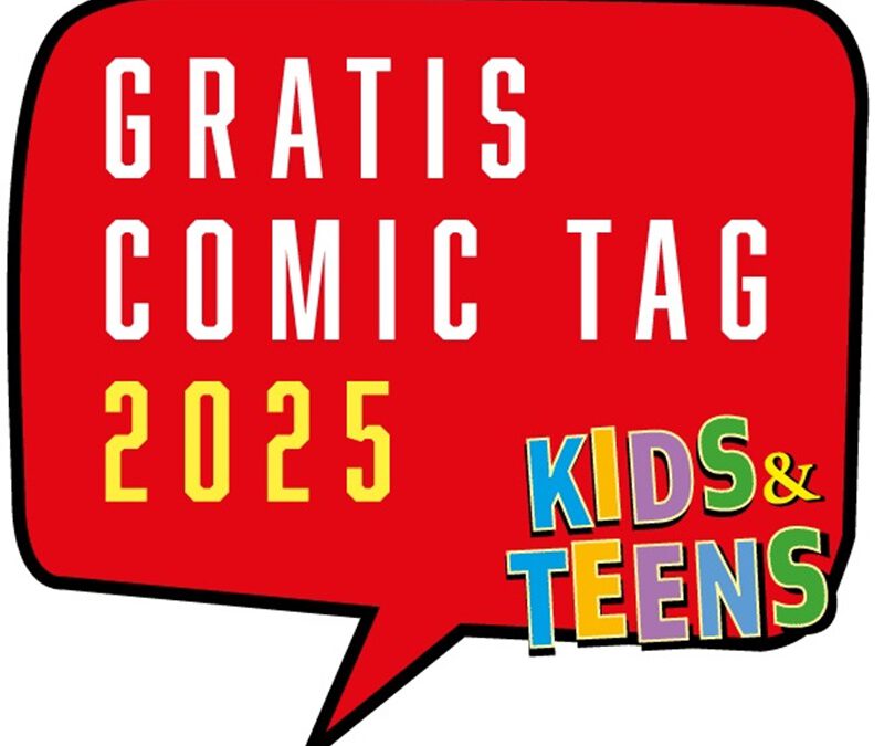 Gratis Kids & Teens Comic Tag am 10. Mai 2025 in der Stadtbücherei Lemgo
