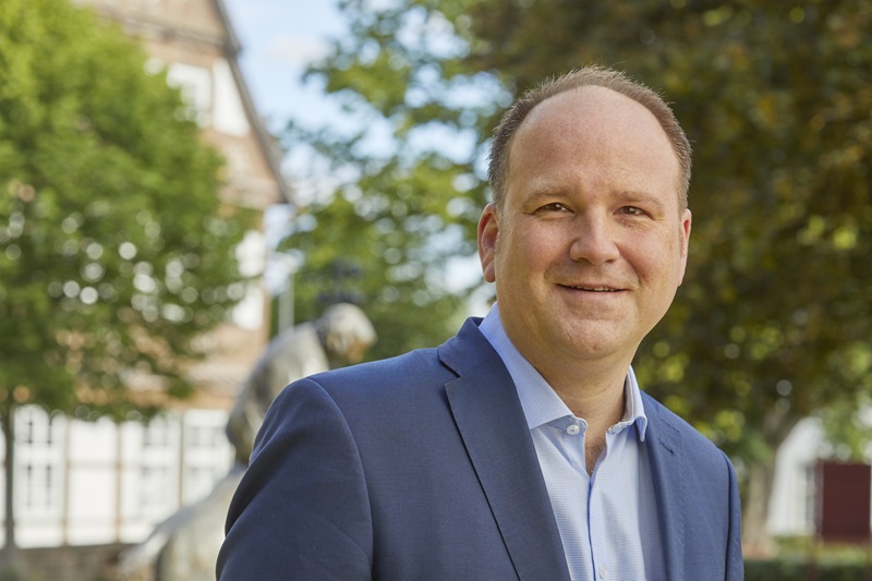 Bürgermeister Christoph Dolle tritt für eine zweite Wahlzeit an