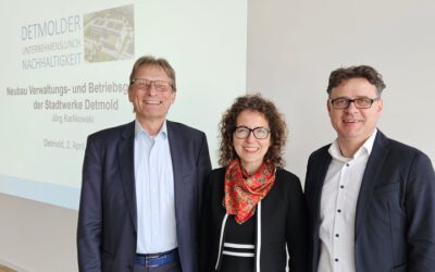 Detmolder Unternehmenslunch „Nachhaltigkeit“ bei den Stadtwerken Detmold