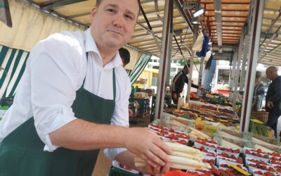 Bürgerfrühstück auf dem Blomberger Wochenmarkt