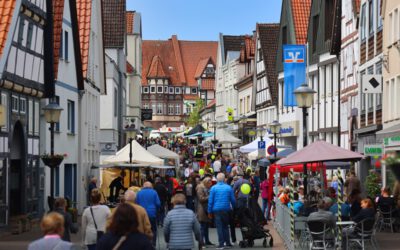 56 Stände und mehr auf dem Blomberger Frühlingsmarkt