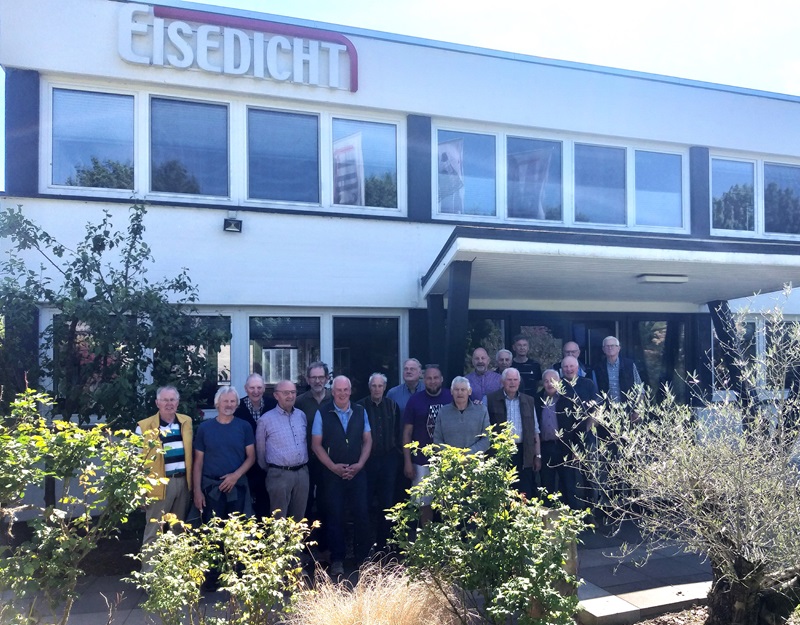 Beeindruckende Betriebsbesichtigung bei EISEDICHT in Dörentrup