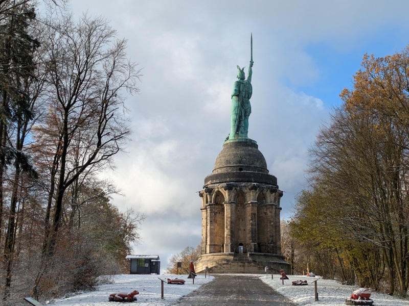 Vorübergehende Sperrung des Hermannsdenkmals und des umliegenden Bereichs